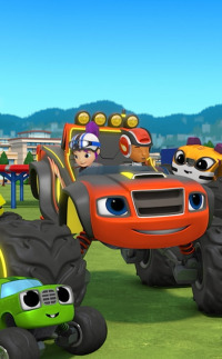Blaze y los Monster Machines. T7.  Episodio 10: El bebé robot del espacio exterior
