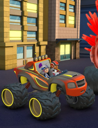 Blaze y los Monster Machines. T7.  Episodio 12: El pirataalmohada