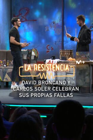 Lo + de los invitados. T(T5). Lo + de los... (T5): David Broncano y Carlos Soler celebran sus propias fallas - 15.09.21