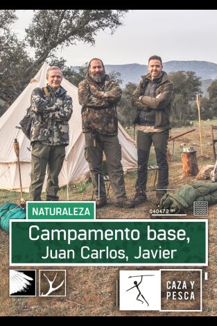 Campamento base. T(T1). Campamento base (T1): Juan Carlos y Javier
