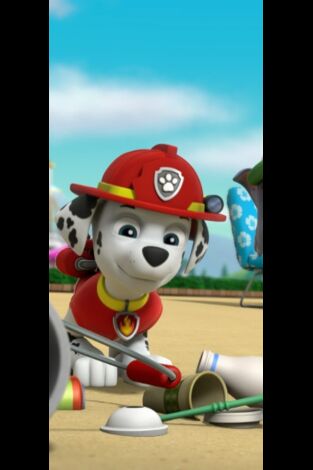 La patrulla canina. T(T7). La patrulla canina (T7): La patrulla salva el basura-dinger; La patrulla salva la armadura real