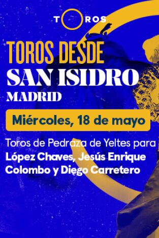 Feria de San Isidro. T(T2022). Feria de San Isidro (T2022): Previa 18/05/2022