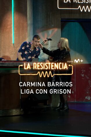 Lo + de las entrevistas de cine y televisión. T(T6). Lo + de las... (T6): Carmina Barrios liga con Grison - 21.12.22