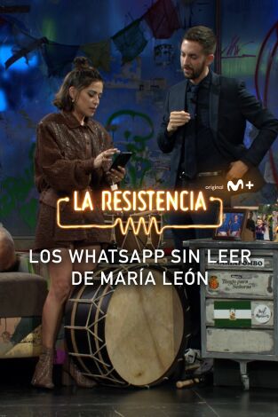 Lo + de las entrevistas de cine y televisión. T(T6). Lo + de las... (T6): Los whatsapp de María León - 2.5.2023