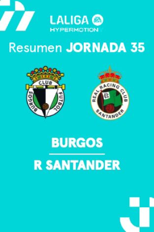 Jornada 35. Jornada 35: Burgos - Racing