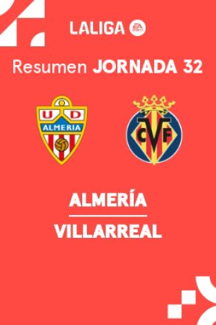 Jornada 32. Jornada 32: Almería - Villarreal