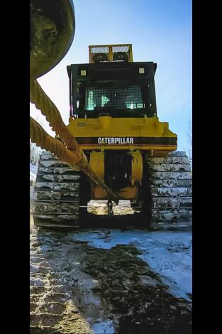 La fiebre del oro bajo cero. La fiebre del oro bajo...: En la brecha