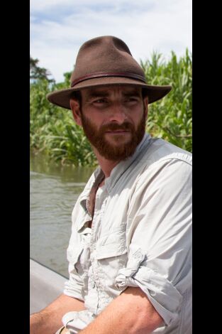 El oro de los cocodrilos. El oro de los...: Hombre herido