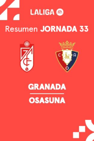 Jornada 33. Jornada 33: Granada - Osasuna