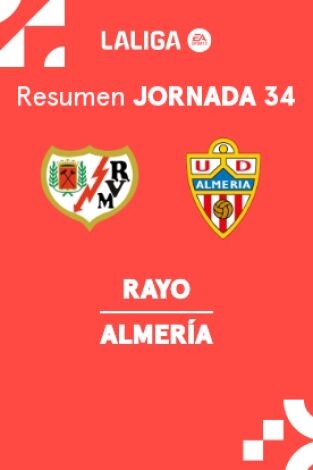 Jornada 34. Jornada 34: Rayo - Almería