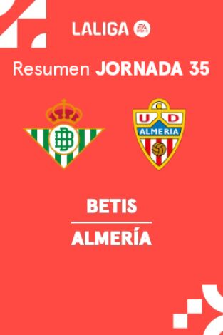 Jornada 35. Jornada 35: Betis - Almería