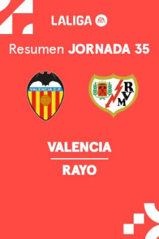 Jornada 35. Jornada 35: Valencia - Rayo