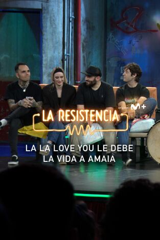 Lo + de las entrevistas de música. T(T7). Lo + de las... (T7): La La Love You agradece a Amaia 18.01.24