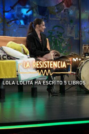 Lo + de las entrevistas de cine y televisión. T(T7). Lo + de las... (T7): Lola Lolita es escritora 30.01.24