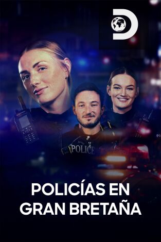Policías en Gran Bretaña
