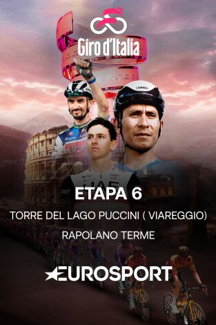 Giro de Italia: Etapa 6 - Viareggio - Rapolano Terme