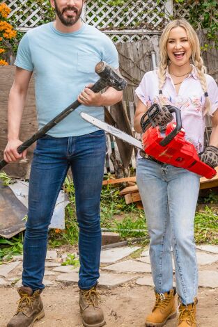 Los gemelos reforman dos veces: Edición Celebrity. T(T5). Los gemelos... (T5): El extravagante patio de Kate Hudson