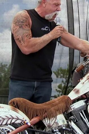 American Chopper. T(T6). American Chopper (T6): Motocicleta para la tribu india Saginaw Chippew