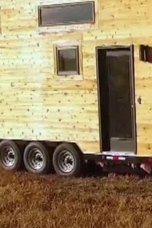 Minicasas sobre ruedas. T(T4). Minicasas sobre... (T4): Minicasa en un carro de ovejas