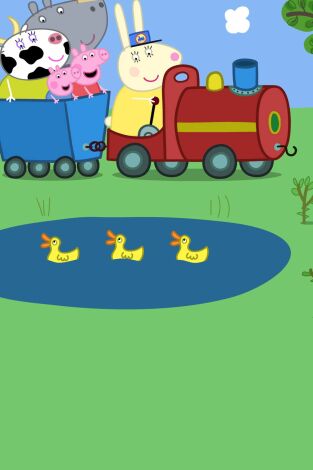 Peppa Pig. T(T5). Peppa Pig (T5): El tren del abuelo Pig al rescate