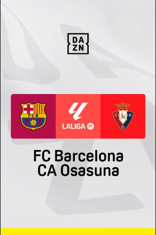 Jornada 27. Jornada 27: Barcelona - Osasuna