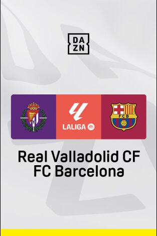 Jornada 34. Jornada 34: Valladolid - Barcelona