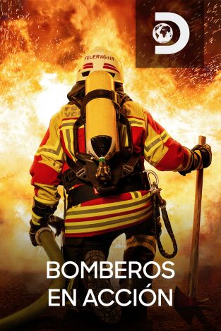 Bomberos en acción
