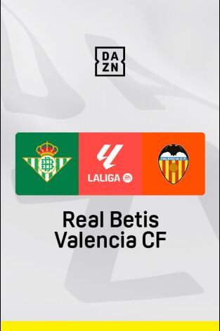 Jornada 38. Jornada 38: Betis - Valencia
