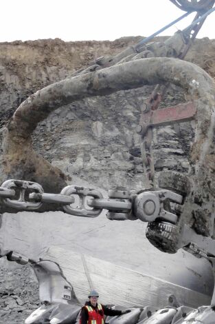 Titanes mecánicos. Titanes mecánicos: Las cinco mejores excavadoras