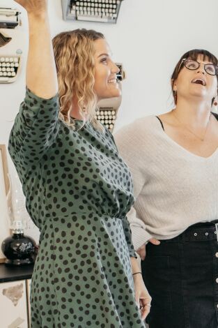 Las gemelas reforman dos veces. T(T3). Las gemelas... (T3): Reno retro