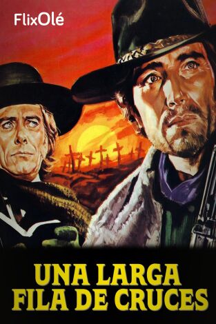 Una larga fila de cruces