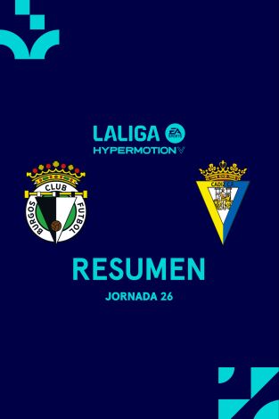 Resúmenes LALIGA HyperMotion: Burgos - Cádiz