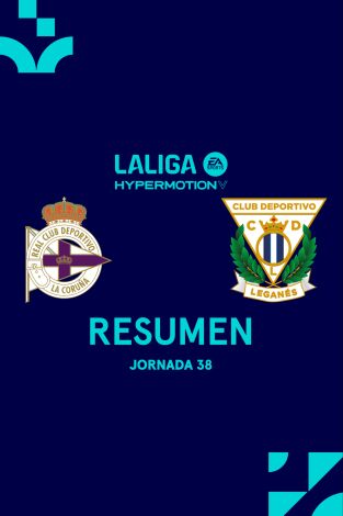 Resúmenes LALIGA HyperMotion: Deportivo - Leganés