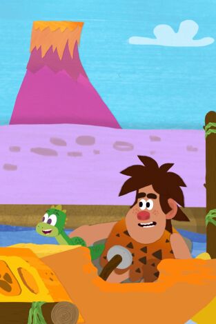 Dino y la búsqueda de huevos. T(T3). Dino y la... (T3): Los cazadores de huevos saltan por las nubes, saltan sobre los géiiseres y juegan con las setas