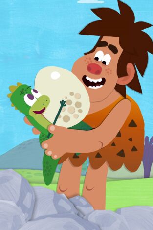 Dino y la búsqueda de huevos. T(T3). Dino y la... (T3): Los cazadores de huevos buscan huellas, exploran la cueva y  saltan entre las nubes.