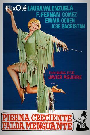 Pierna creciente, falda menguante