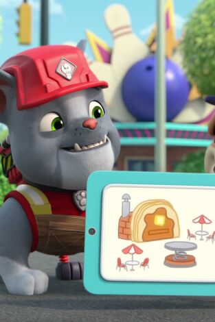 Rubble & Crew. T(T4). Rubble & Crew (T4): Ep.9 El equipo construye un local de tortitas; El equipo construye un autolavado para aviones