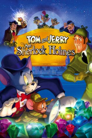 Tom y Jerry en una aventura con Sherlock Holmes