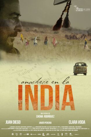 Anochece en la India