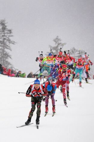 Pokljuka. Pokljuka - 15km salida en masa M