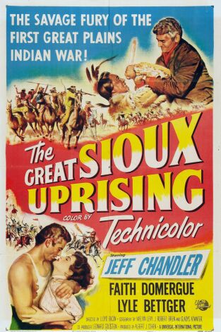 La carga de los indios Sioux