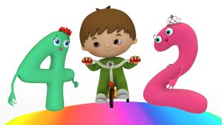 Charlie y los Números. T(T2). Charlie y los... (T2): Charlie conoce los números 2, 4, 6 y 8