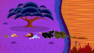 Cuentos de Tinga Tinga. T(T1). Cuentos de Tinga... (T1): ¿Por qué Murciélago se cuelga boca abajo?