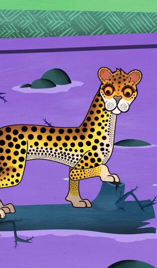 Cuentos de Tinga Tinga. T(T1). Cuentos de Tinga... (T1): ¿Por qué Guepardo tiene lágrimas?