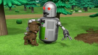 La patrulla canina. T(T7). La patrulla canina (T7): La patrulla salva a un robot camarero / La patrulla detiene a un paste-clón