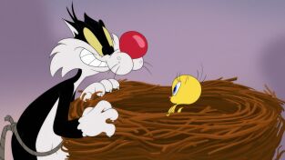 Looney Tunes Cartoons. T(T2). Looney Tunes... (T2): Rojo, blanco y amoratado / Casimiro Buitre: Conejo / Beicon a propulsión