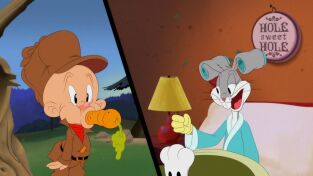Looney Tunes Cartoons. T(T2). Looney Tunes... (T2): Coser y graznar / Gag del poste telefónico 2: Ventilador gigante / Caminos a medio hacer