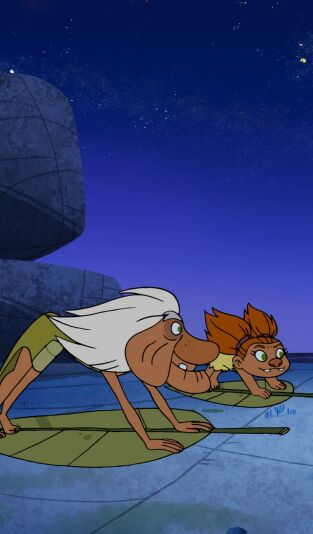 El amanecer de los Croods. T(T2). El amanecer de... (T2): Mi gran boda gorda de la Abu/El concurso de la bestia