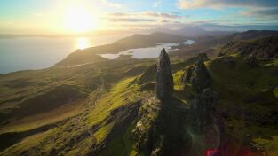 Europa desde el cielo. Europa desde el cielo: Las islas británicas