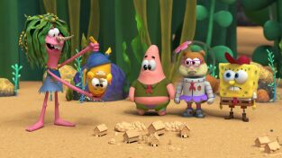 Kampamento Koral: Bob Esponja primeras aventuras (dobles). T(T1). Kampamento Koral:... (T1): Ep.4 Buscando el campamento nudista / Cocina Esponja